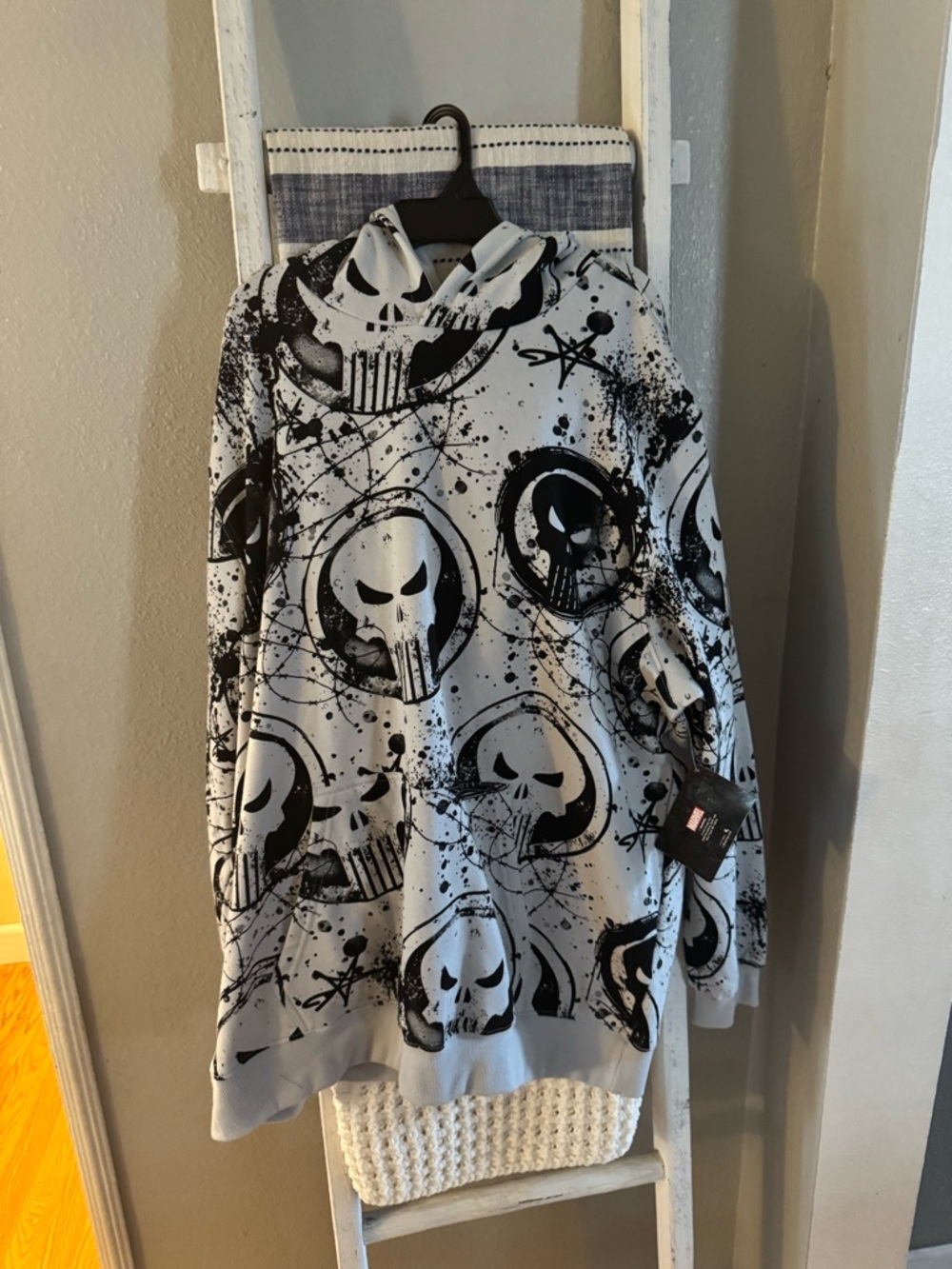 Punisher Men's Graphic Fleece Hoodie